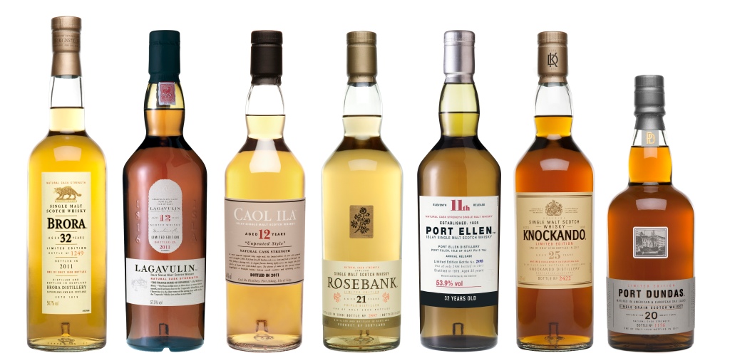 Diageo's special release whiskies 2011